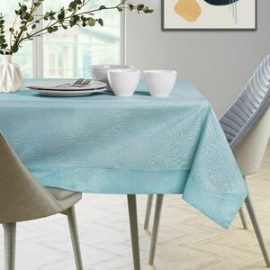 Asztalterítő Gaia kék dombornyomott 120x220 owal AmeliaHome kép