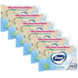 Zewa Sensitive Nedves Toalettpapír 6x42db kép