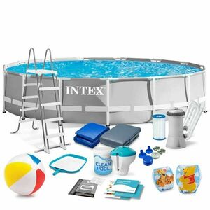 Kerti keret medence 457 x 107 cm 18in1 intex 26724 kép