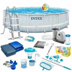 Intex 26746 488 x 122 cm 21in1 keretes kerti medence 488 x 122 cm kép