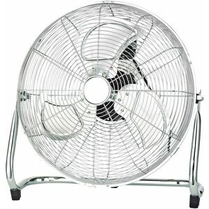 Entac 70W Hordozható Fém Padlóventilátor - Ezüst kép