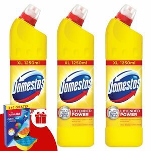 Domestos Extended Power Citrus Fresh sűrű, fertőtlenítő hatású Ti... kép