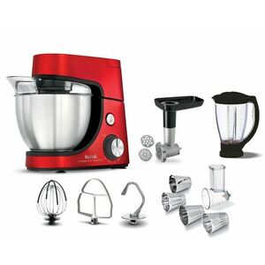 Tefal Masterchef Gourmet QB516G Konyhai Robotgép - 4, 6L, 1100W, Piros kép