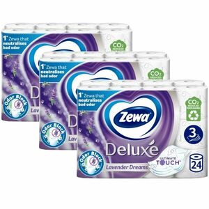 Zewa Deluxe Lavender Dreams 3 rétegű Toalettpapír 3x24 tekercs kép
