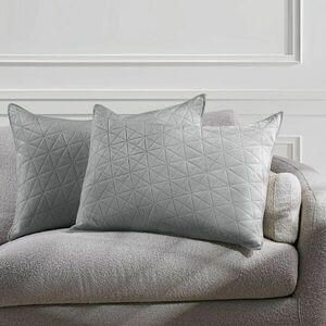 RESTILO díszpárnahuzat LAILA szín szürke dombornyomott stílus gla... kép