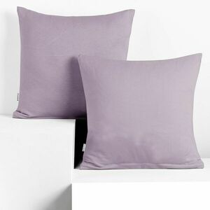 Díszpárnahuzat AMBER szín világoslila stílus klasszikus anyag dzs... kép