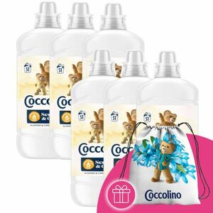 Coccolino Sensitive Almond Öblítő koncentrátum 306 mosás 6x1275ml... kép
