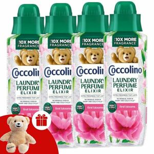 Coccolino First Blooms Mosóparfüm 4x460ml + Ajándék Coccolino Maci kép