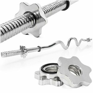 ActiGet hajlított Súlyzórúd 120 cm, 25 mm - Fekete kép