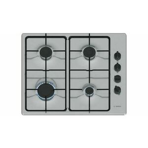 Bosch PBP6B5K80H Gázfőzőlap inox 60 cm széles Serie 2 kép