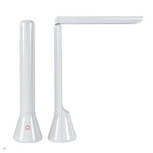 BlackBird BH1645 Akkus Hajlítható Asztali LED lámpa 16cm - Fehér kép