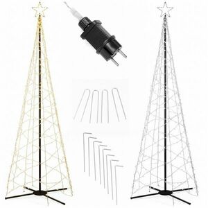 Cl4154 karácsonyfa 480 led 3 m kép