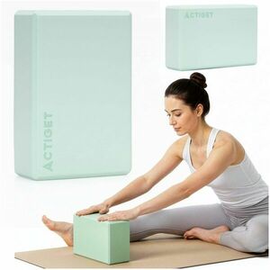 ActiGet Jóga Blokk 23x15x7, 5 cm - Menta kép