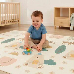 Iplay kétoldalas összehajtható Játszószőnyeg 150x200cm kép