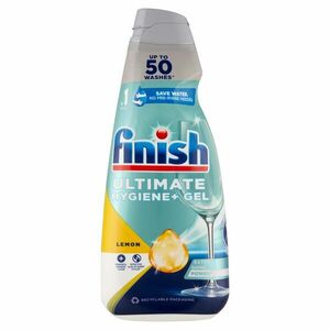 Finish Ultimate Hygiene+ Gel Citrom Gépi mosogatógél 50 mosogatás 1000ml kép