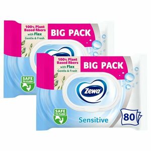 Zewa Sensitive Bigpack Nedves Toalettpapír 2x80db kép
