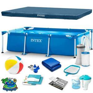 Kerti kerti medence 300 x 200 x 75 cm szett 15in1 intex 28272 kép