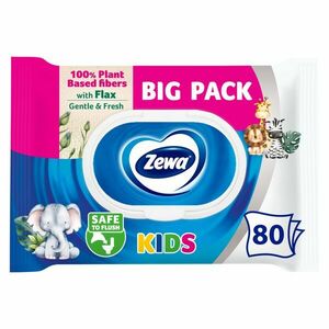 Zewa Kids Bigpack Nedves Toalettpapír 80db kép