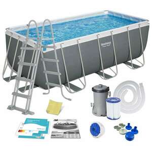 Kerti kerti medence 412 x 201 x 122 cm 11in1 bestway 56456n kép