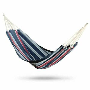 Sofotel Malaga kétszemélyes kerti Függőágy 200x160cm - Piros, Kék kép