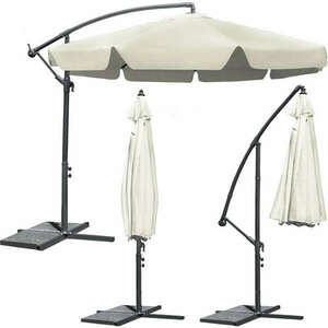 Plonos Összecsukható kerti Napernyő 8 részes , 350cm átmérőjű, 14... kép