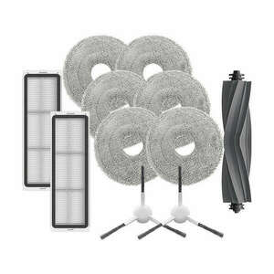 Dreame L10 Prime Tartozékkészlet - Főkefe, Szűrők, Oldalkefék, Fe... kép