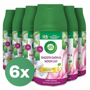 Air Wick Freshmatic Bársonyos Szatén és Éji Liliom Utántöltő auto... kép