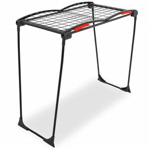 Springos fekete, összehajtható ruhaszárító állvány, 16 m, 15 kg kép