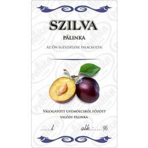 Matrica szilva pálinka 50 db/csom kép