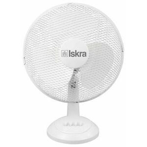 Iskra DF-002 asztali Ventilátor 40W - fehér kép
