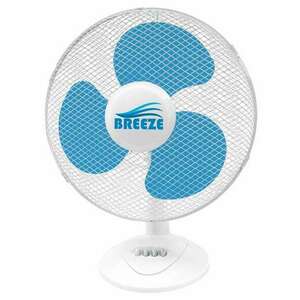 Iskra Breeze DF-001A 16' asztali Ventilátor 40W - fehér-kék kép