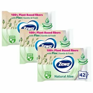 Zewa Aloe Vera nedves Toalettpapír 3x42db kép