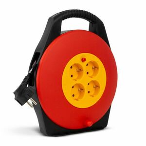 Entac Kábeldobos hosszabbító 4 foglalat 10m ESCRG4-10 kép