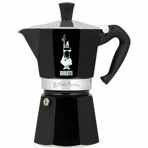 Bialetti 4953 Moka Express Kotyogós Kávéfőző 6 személyes, Fekete kép
