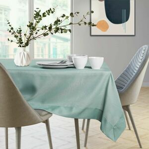 Asztalterítő Empire mentazöld sima klasszikus 120x260 AmeliaHome kép