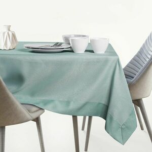 Asztalterítő Empire mentazöld sima klasszikus 40x300 AmeliaHome kép