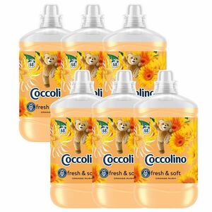 Coccolino Orange Rush Öblítő koncentrátum 476 mosás 6x1700ml kép