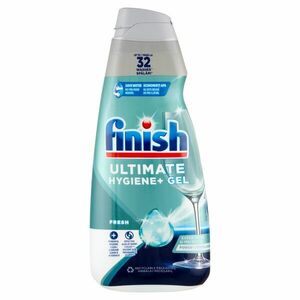 Finish Ultimate Hygiene+ Gel Fresh Gépi mosogatógél 32 mosogatás 650ml kép