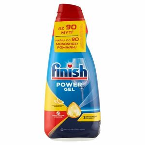 Finish Power Gel Citrom Gépi mosogatógél 90 mosogatás 2x900ml kép