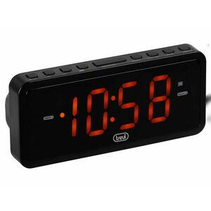 Trevi EC 882 digitális ébresztőóra – 1.2”-os LED kijelző, kettős... kép