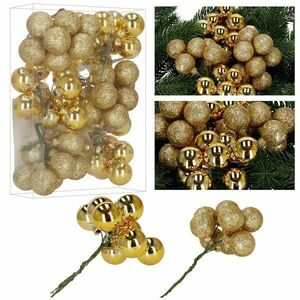 Ca1515 karácsonyi gömbkészlet 2, 5 cm 54 db. kép