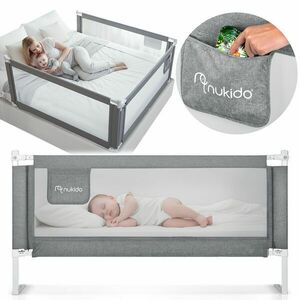 Nukido állítható biztonsági leesésgátló 200 cm - szürke kép