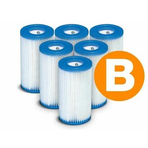 Szűrő a b típusú szivattyúkhoz 6 db intex 29005 x6 kép