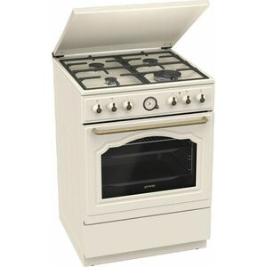 Gorenje GKS6C71CLI Kombinált tűzhely, 4 főzőzóna, 71l, Wok gázégő... kép