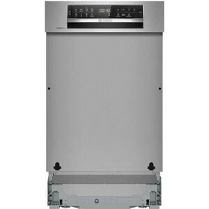 Bosch Serie 6, Félig beépíthető mosogatógép, 45 cm, Szálcsiszolt... kép