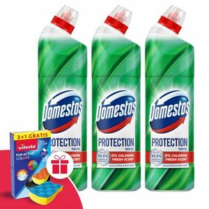 Domestos Protection klórmentes fertőtlenítő hatású Tisztítószer E... kép