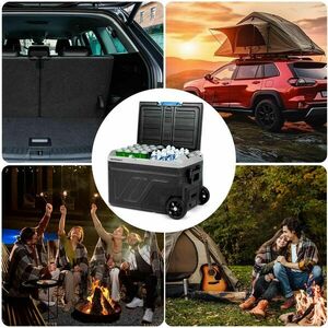 Utazási kompresszoros hűtőszekrény icemax 402 berdsen 40 liter - fekete kép