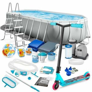 Kerti kerti medence 610 x 305 x 122 cm 21in1 intex 26798 + ingyen... kép