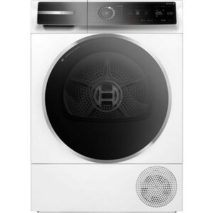 Bosch Serie 8, Hőszivattyús szárítógép, 9 kg, WQB246CNBY kép