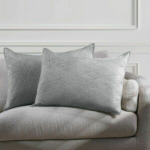 RESTILO díszpárnahuzat LAILA szín szürke dombornyomott anyag bárs... kép